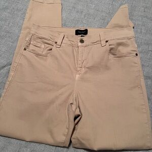 ☀️ Karen Kane Beige Denim Pants
